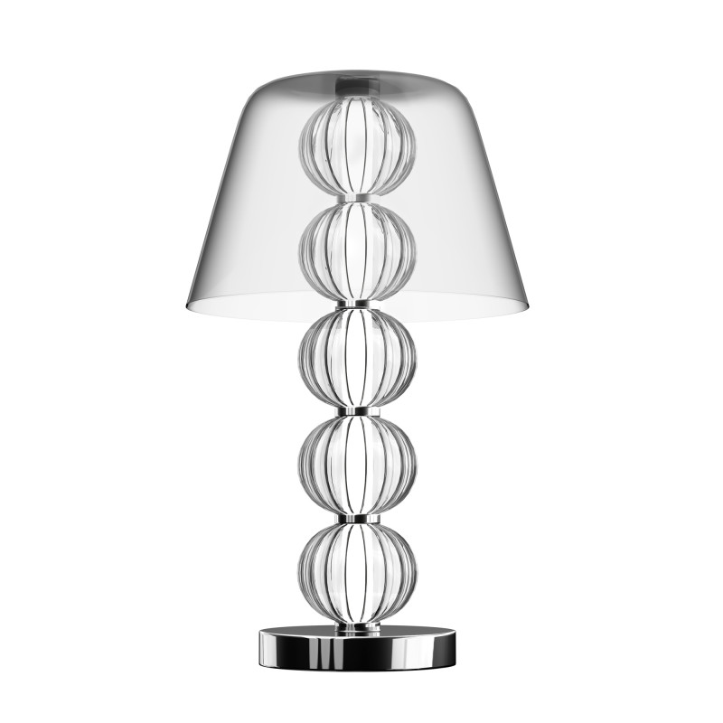 Настольная лампа со стеклянными шарами Balls Lamp Хром в Грозном | Loft Concept 