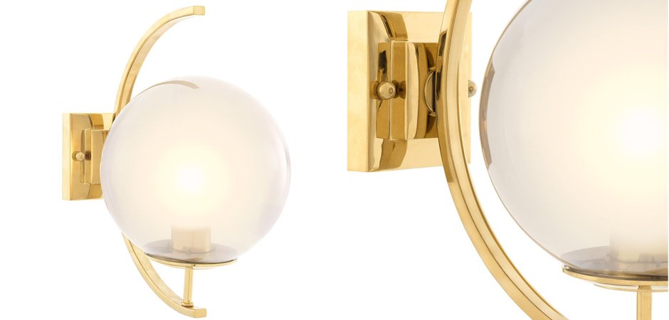 Бра Eichholtz Wall Lamp Cascade Gold Бра Eichholtz Wall Lamp Cascade Gold - Loft-Concept в Грозном