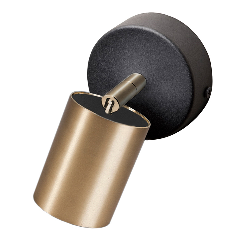 Бра Celis Spot Wall Lamp brass Латунь Черный Бра Celis Spot Wall Lamp brass Латунь Черный в Грозном | Loft Concept