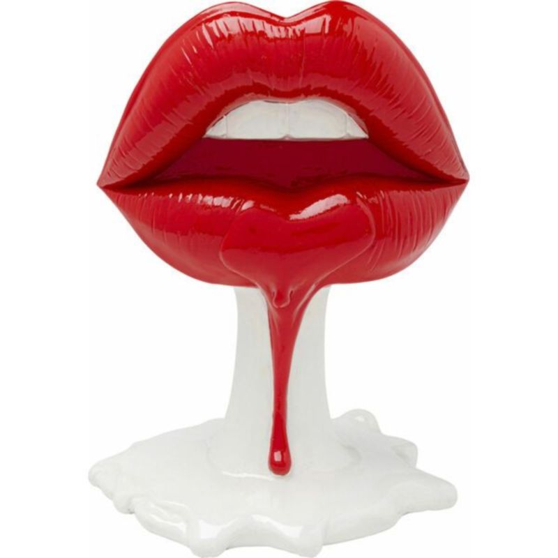 Статуэтка красная Sweet lips Белый Красный Статуэтка красная Sweet lips Белый Красный в Грозном | Loft Concept