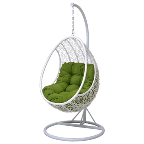 Кресло Swing chair outdoor White Egg Белый Кресло Swing chair outdoor White Egg Белый в Грозном | Loft Concept