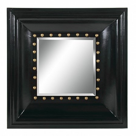 Зеркало настенное состаренное Black Foursquare Зеркало настенное состаренное Black Foursquare в Грозном | Loft Concept