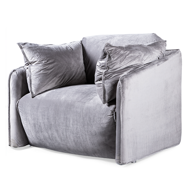 Кресло Defo siver Серебряный Кресло Defo siver Серебряный в Грозном | Loft Concept