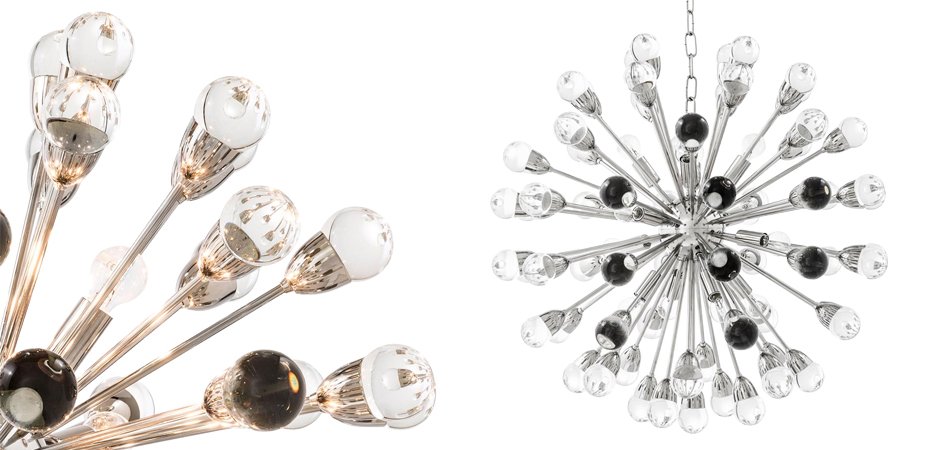 Люстра Chandelier Antares L Nickel Люстра Chandelier Antares L Nickel - Loft-Concept в Грозном