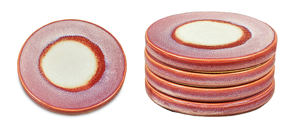 Керамические розовые подставки под чашки Амбре - Loft-Concept в Грозном