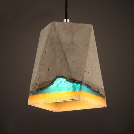 Подвесной светильник Art Concrete Pendant №8 Серый Подвесной светильник Art Concrete Pendant №8 Серый в Грозном | Loft Concept