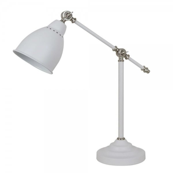Настольная лампа Holder Table Lamp White Белый Настольная лампа Holder Table Lamp White Белый в Грозном | Loft Concept