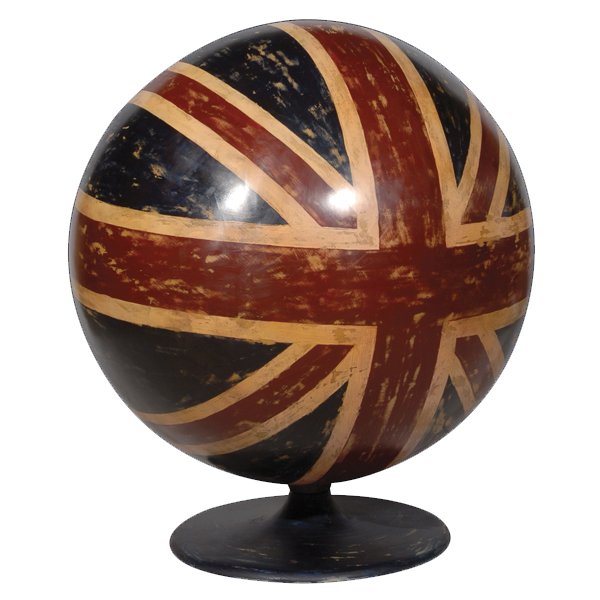Кресло шар Pod Chair Union Jack & Brown Leather Коричневый винтаж Кресло шар Pod Chair Union Jack & Brown Leather Коричневый винтаж в Грозном | Loft Concept