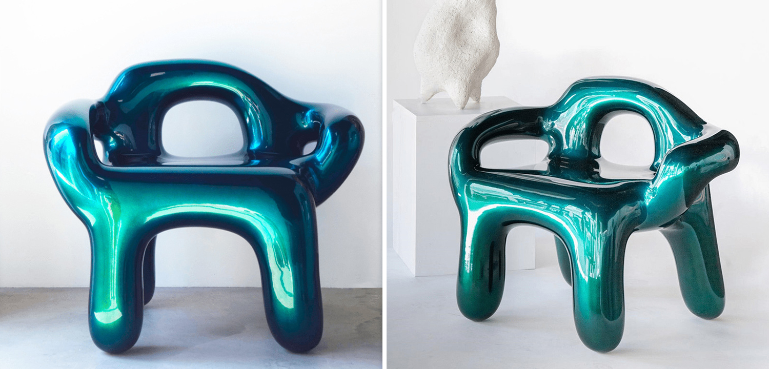 Кресло Emerald Metallica Shine Armchair - фото