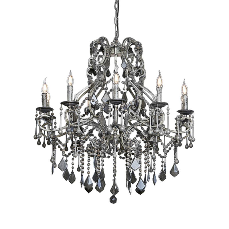 Люстра Breuillet Chandeliers Черный Бежево-серый Люстра Breuillet Chandeliers Черный Бежево-серый в Грозном | Loft Concept