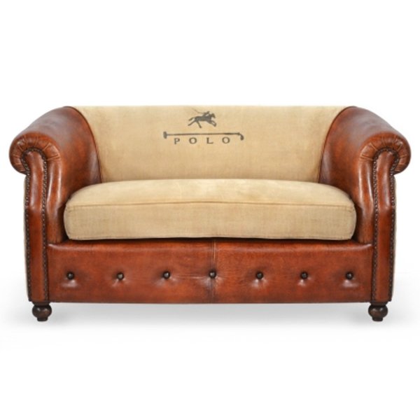 Диван POLO brown leather Диван POLO brown leather в Грозном | Loft Concept