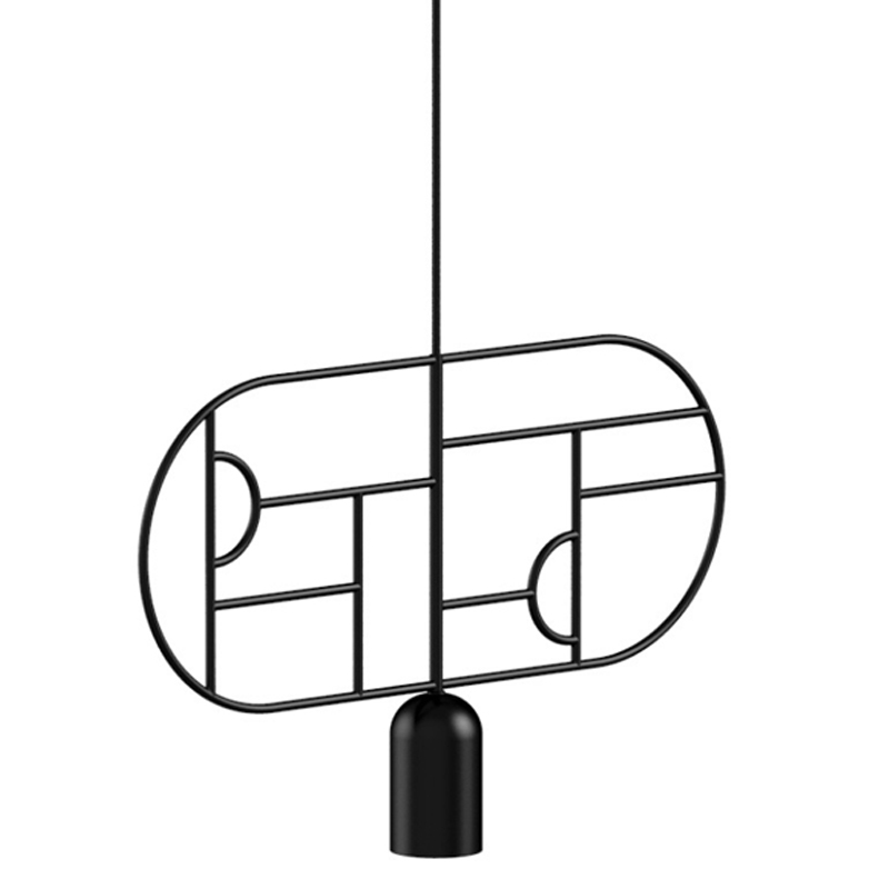 Подвесной Светильник Lines & Dots Home Adventures LD03 Черный матовый в Грозном | Loft Concept 