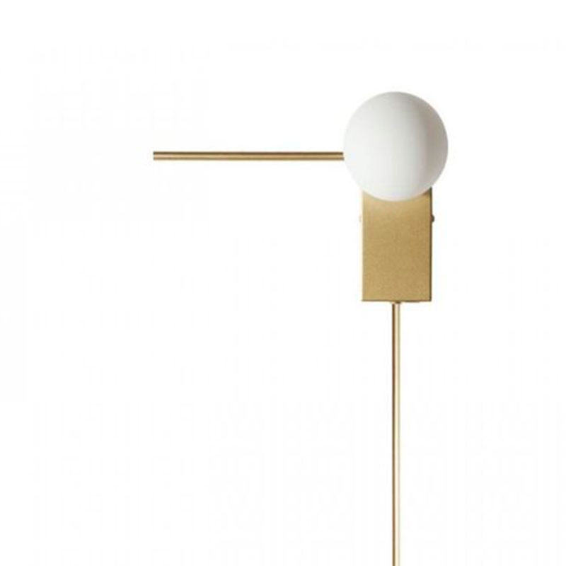 Бра Direct Rays Gold 85 см Белый Золотой Бра Direct Rays Gold 85 см Белый Золотой в Грозном | Loft Concept