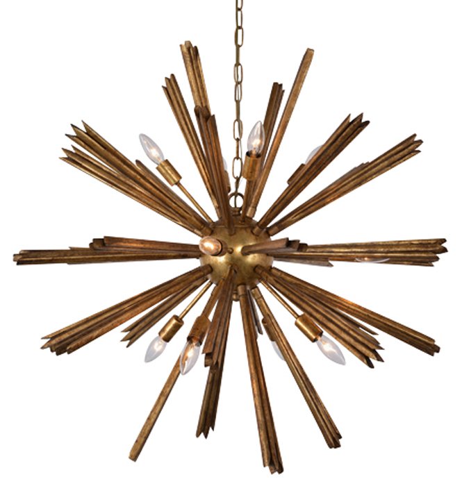 Подвесной светильник Gothic Star Chandelier Золотой Подвесной светильник Gothic Star Chandelier Золотой в Грозном | Loft Concept