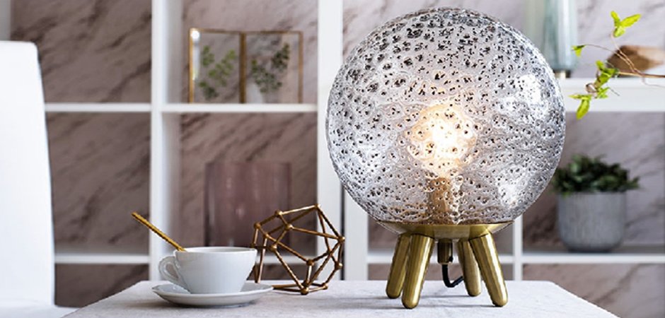 Лампа Retro Ball Table Lamp Лампа Retro Ball Table Lamp - Loft-Concept в Грозном