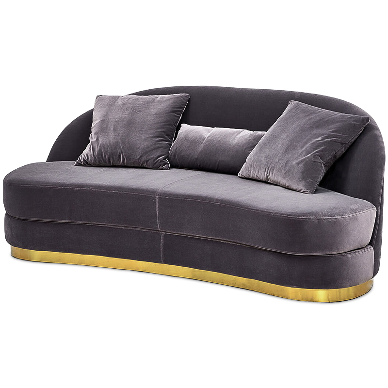 Диван Zalika Sofa Violet Dusk ( фиолетовый сумрак ) Глянцевое золото Диван Zalika Sofa Violet Dusk ( фиолетовый сумрак ) Глянцевое золото в Грозном | Loft Concept
