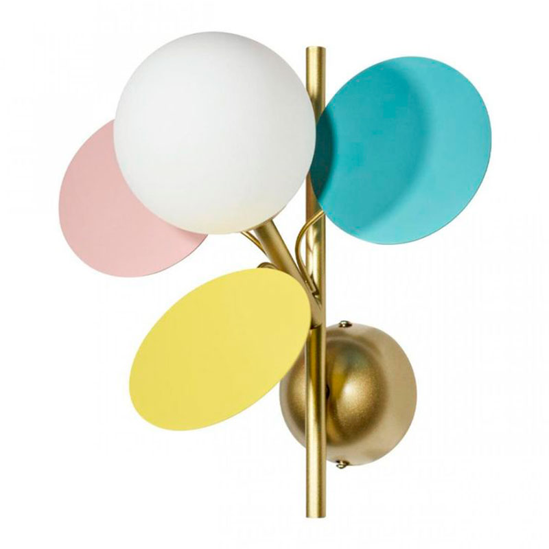 Бра MATISSE sconce One multicolor Мульти Золотой Белый Бра MATISSE sconce One multicolor Мульти Золотой Белый в Грозном | Loft Concept