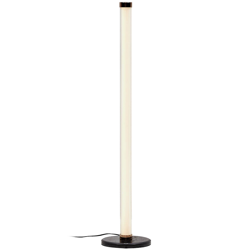 Дизайнерский торшер CANVAS GLASS TUBE FLOOR LAMP Медь Кремовый Черный Прозрачное Стекло Дизайнерский торшер CANVAS GLASS TUBE FLOOR LAMP Медь Кремовый Черный Прозрачное Стекло в Грозном | Loft Concept
