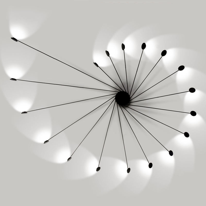 Бра HELIX WALL LAMP LED 18 Черный матовый Бра HELIX WALL LAMP LED 18 Черный матовый в Грозном | Loft Concept
