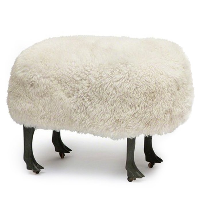 Оттоманка FRANCOIS-XAVIER LALANNE Moutons de laine OTTOMANS Черный Бежевый Графит Оттоманка FRANCOIS-XAVIER LALANNE Moutons de laine OTTOMANS Черный Бежевый Графит в Грозном | Loft Concept