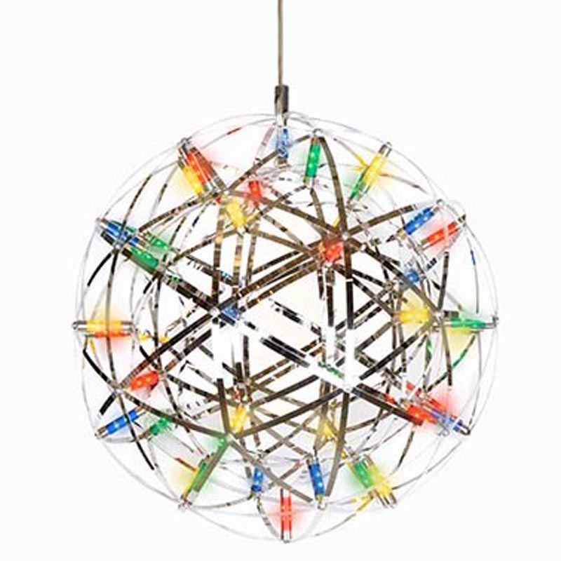 Люстра Moooi 3D Sphere Colored lamp S Хром Мульти Люстра Moooi 3D Sphere Colored lamp S Хром Мульти в Грозном | Loft Concept