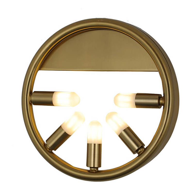 Бра Maynor Candles Wall Lamp Латунь Бра Maynor Candles Wall Lamp Латунь в Грозном | Loft Concept