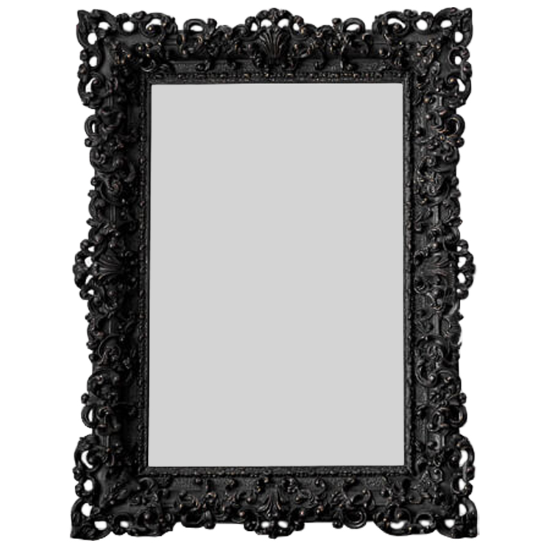 Зеркало Leeuw Mirror Black Винтажный черный Зеркало Leeuw Mirror Black Винтажный черный в Грозном | Loft Concept