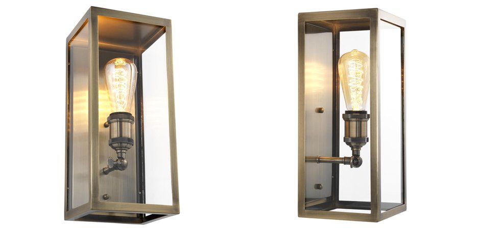 Бра Eichholtz Wall Lamp Irving Brass Бра Eichholtz Wall Lamp Irving Brass - Loft-Concept в Грозном