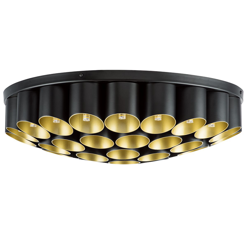 Потолочный светильник Garbi Black Pipe Organ Ceiling Lamp 40 Черный Золотой Потолочный светильник Garbi Black Pipe Organ Ceiling Lamp 40 Черный Золотой в Грозном | Loft Concept