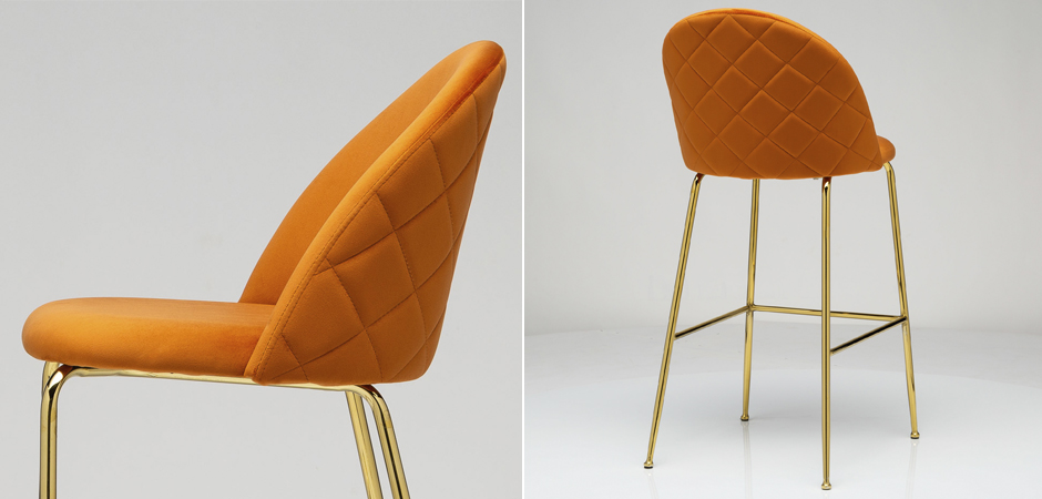 Барный стул Vendramin Bar Stool terracotta Барный стул Vendramin Bar Stool terracotta - Loft-Concept в Грозном