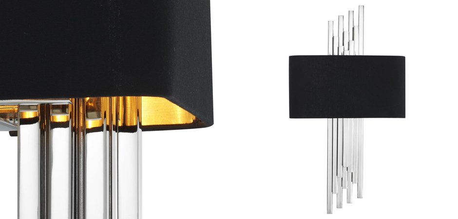Бра Eichholtz Wall Lamp Caruso Nickel Бра Eichholtz Wall Lamp Caruso Nickel - Loft-Concept в Грозном