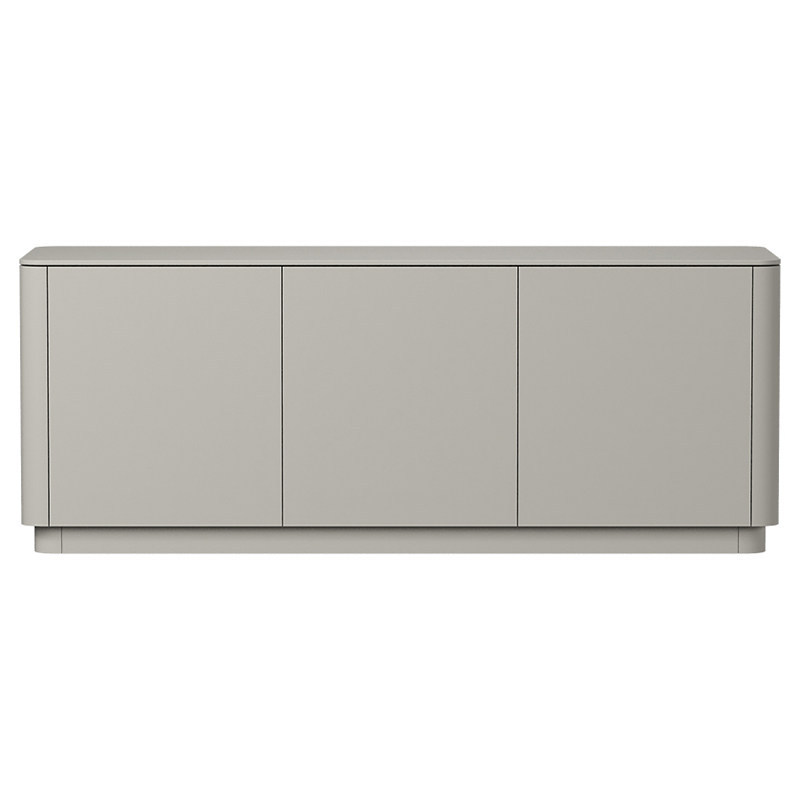 Тумба серо-бежевая с 3-мя дверцами Tammi  Бежево-серый в Грозном | Loft Concept 