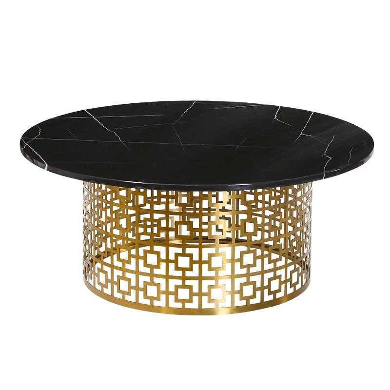 Кофейный стол Artesia Coffee Table Black Глянцевое золото Черный Кофейный стол Artesia Coffee Table Black Глянцевое золото Черный в Грозном | Loft Concept