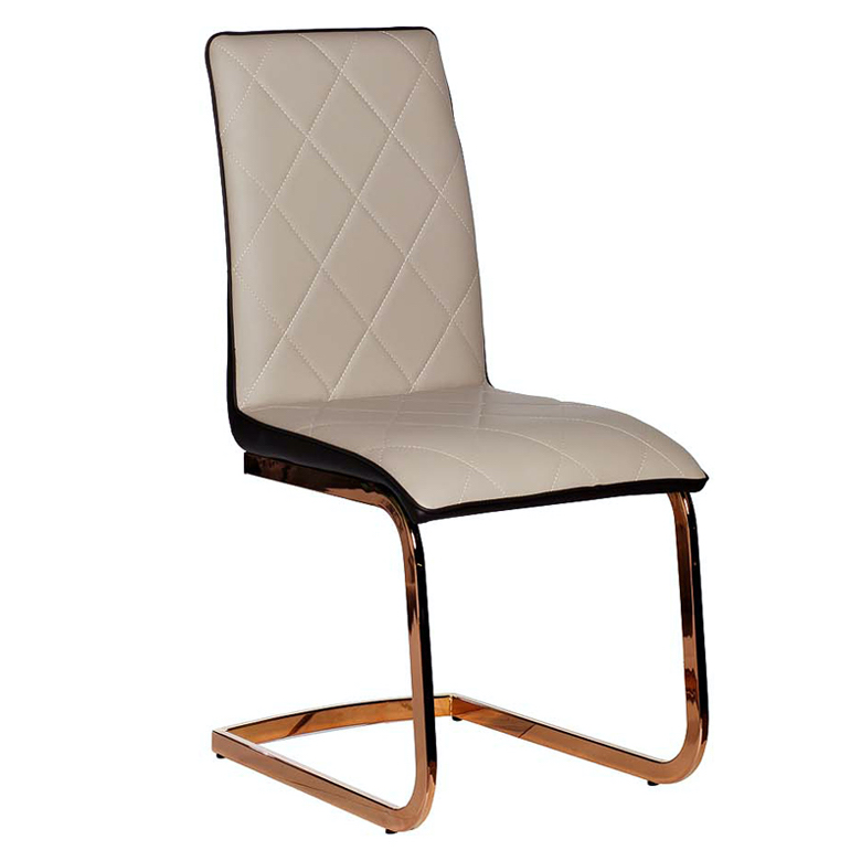 Стул Taylor Stool Розовое золото Бежевый Черный Стул Taylor Stool Розовое золото Бежевый Черный в Грозном | Loft Concept