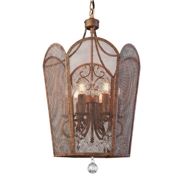 Люстра Roast Metal Chandelier 6 Коричневый Люстра Roast Metal Chandelier 6 Коричневый в Грозном | Loft Concept
