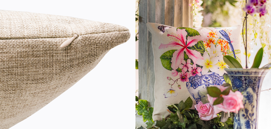 Декоративная подушка Pink Hibiscus Pillow Декоративная подушка Pink Hibiscus Pillow - Loft-Concept в Грозном