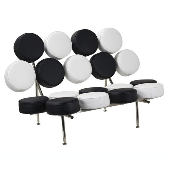 Диван Nelson Marshmallow Sofa Черный Мульти Белый Красный Черно-белый Зеленый Диван Nelson Marshmallow Sofa Черный Мульти Белый Красный Черно-белый Зеленый в Грозном | Loft Concept