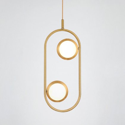 Светильник HOOP LED Two Золотой Светильник HOOP LED Two Золотой в Грозном | Loft Concept