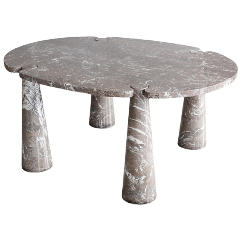 Кофейный стол Jacobi Marble Coffee Table Бежево-серый Кофейный стол Jacobi Marble Coffee Table Бежево-серый в Грозном | Loft Concept