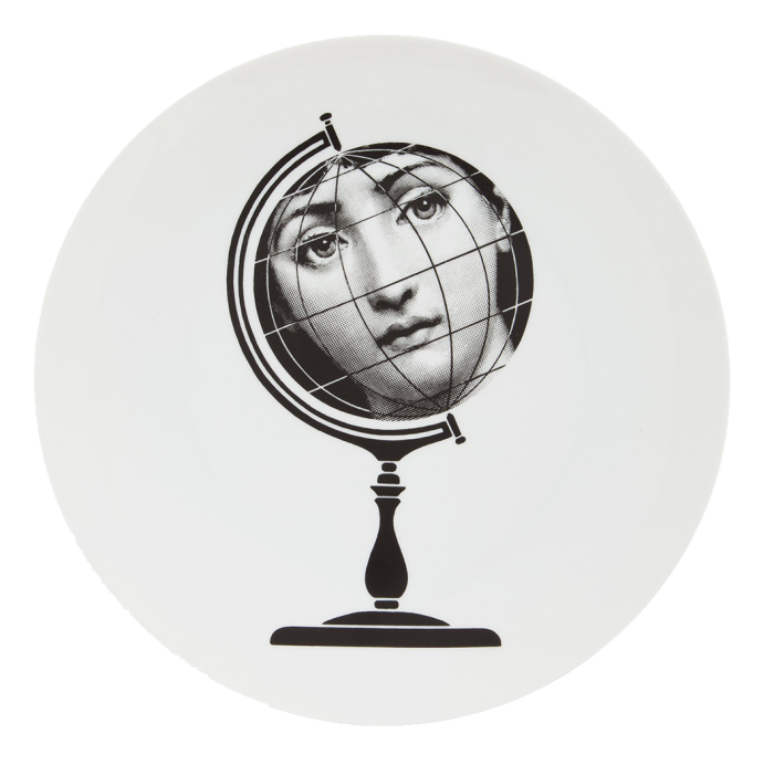 Декоративная тарелка Fornasetti 119 Черный Декоративная тарелка Fornasetti 119 Черный в Грозном | Loft Concept