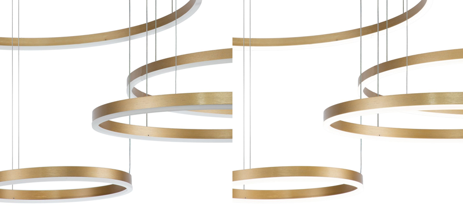 Подвесной светильник Neo Circles Gold Подвесной светильник Neo Circles Gold - Loft-Concept в Грозном