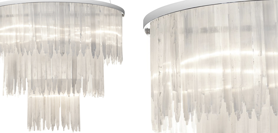 Люстра LAMP SELENITE ROUND chromium 85 Люстра LAMP SELENITE ROUND chromium 85 - Loft-Concept в Грозном