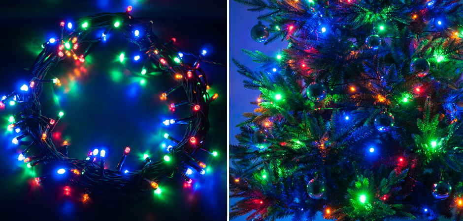 Интерьерная Гирлянда Цветные диоды - Loft-Concept в Грозном