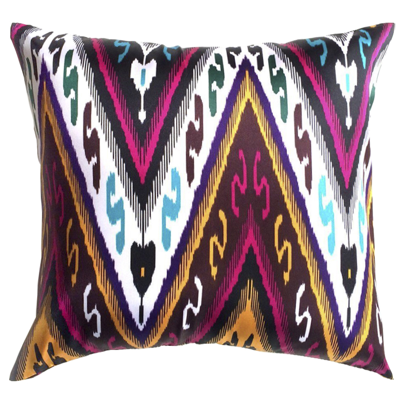 Подушка Bright Ikat I Мульти Подушка Bright Ikat I Мульти в Грозном | Loft Concept