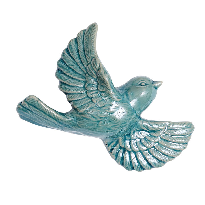 Аксессуар на стену Wall Accessory Birds V Голубой Аксессуар на стену Wall Accessory Birds V Голубой в Грозном | Loft Concept