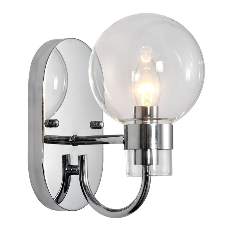 Бра Votrom Sconce chrome Хром Прозрачный (Transparent) Бра Votrom Sconce chrome Хром Прозрачный (Transparent) в Грозном | Loft Concept