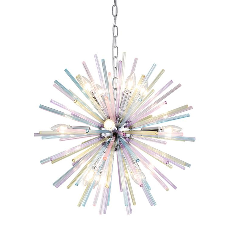 Люстра Colored Astra Chandelier 60 Хром Люстра Colored Astra Chandelier 60 Хром в Грозном | Loft Concept