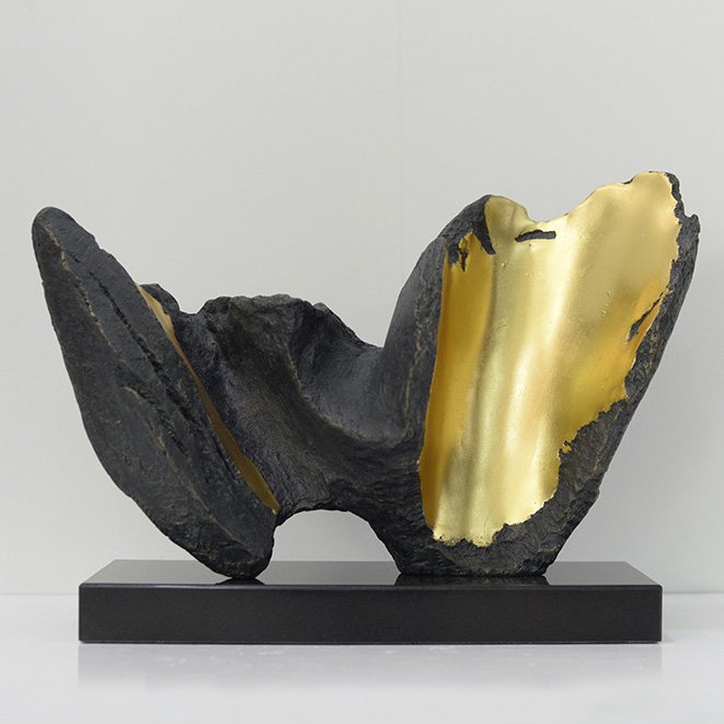Арт-объект bronze sculpture Черный Глянцевое золото Арт-объект bronze sculpture Черный Глянцевое золото в Грозном | Loft Concept