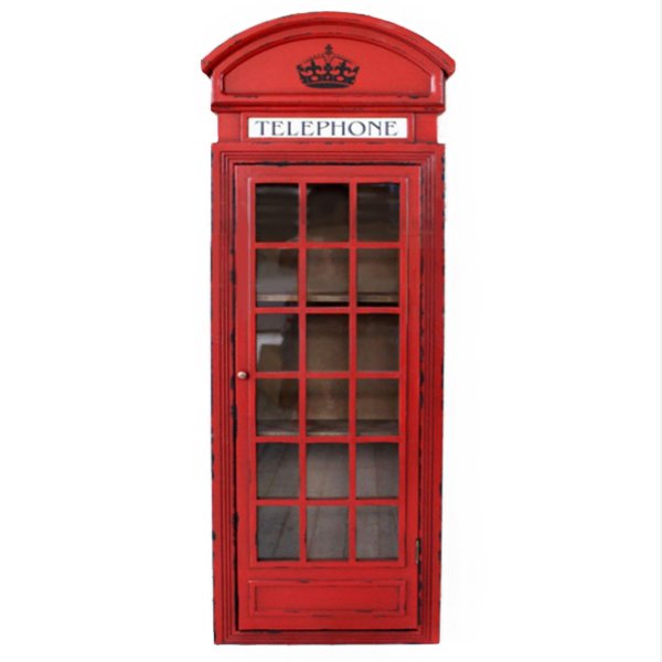 Буфет Red Telephone Box Красный Буфет Red Telephone Box Красный в Грозном | Loft Concept