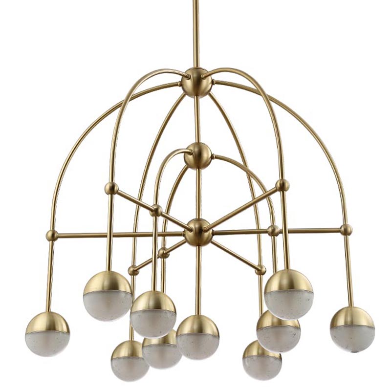 Люстра Heidy Bronze Chandelier 10 Бронза Люстра Heidy Bronze Chandelier 10 Бронза в Грозном | Loft Concept